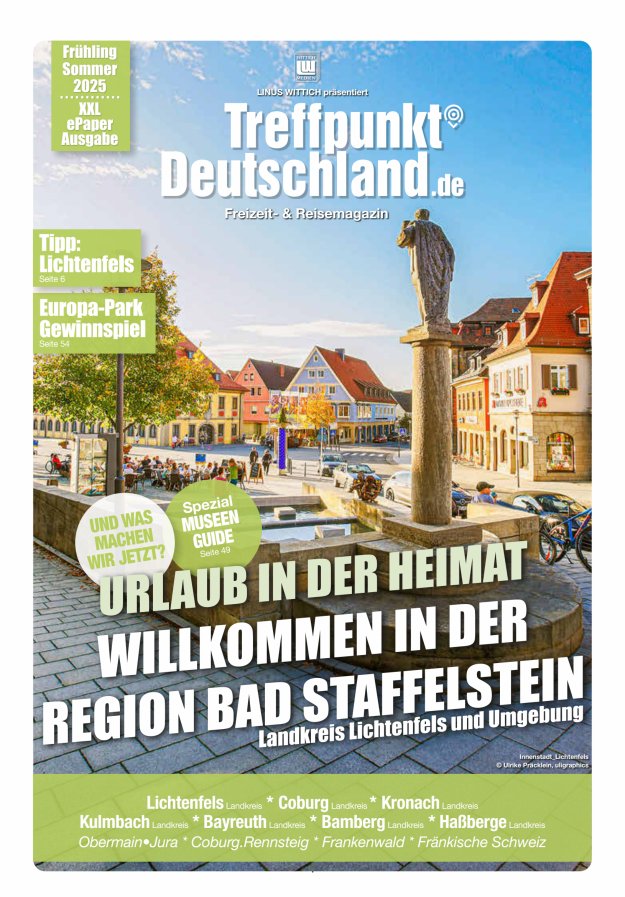 TreffpunktDeutschland Region Bad Staffelstein Reisemagazin Titelblatt 05/2025