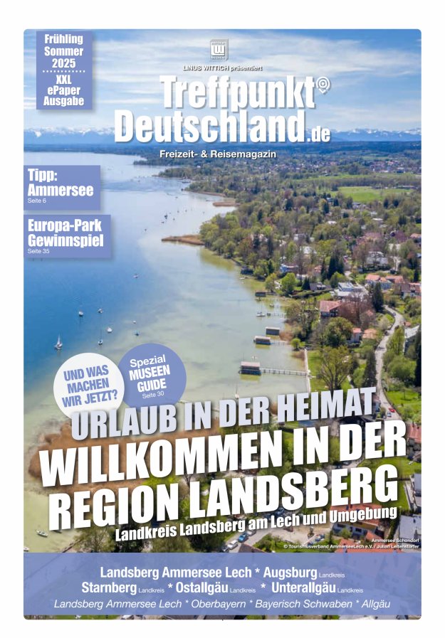TreffpunktDeutschland Region Landsberg Reisemagazin Titelblatt 05/2025