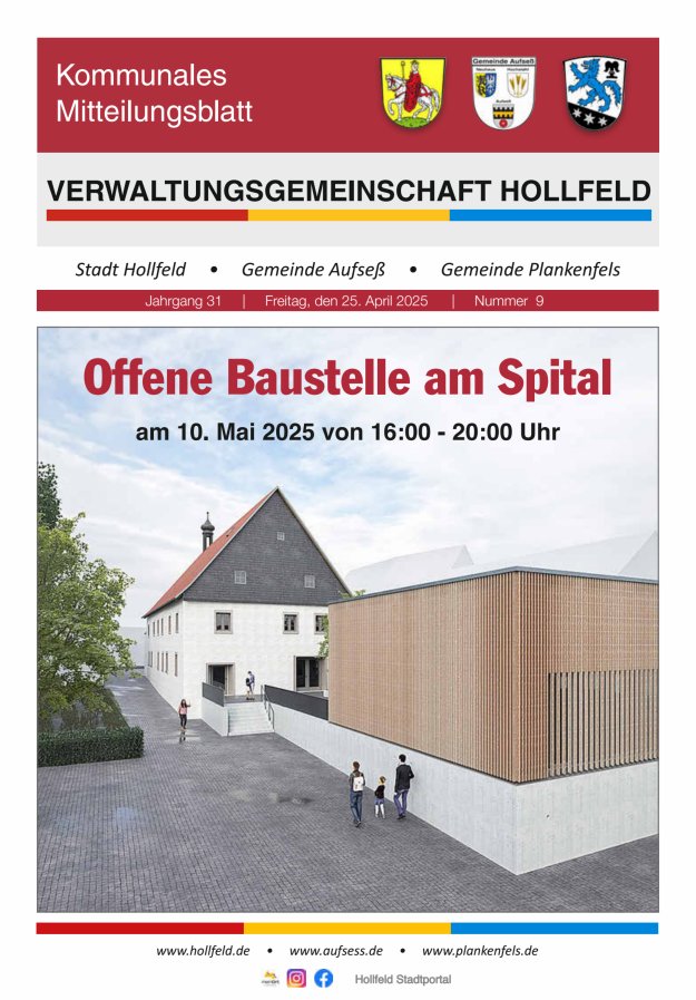 MB der Verwaltungsgemeinschaft Hollfeld  Titelblatt 09/2025