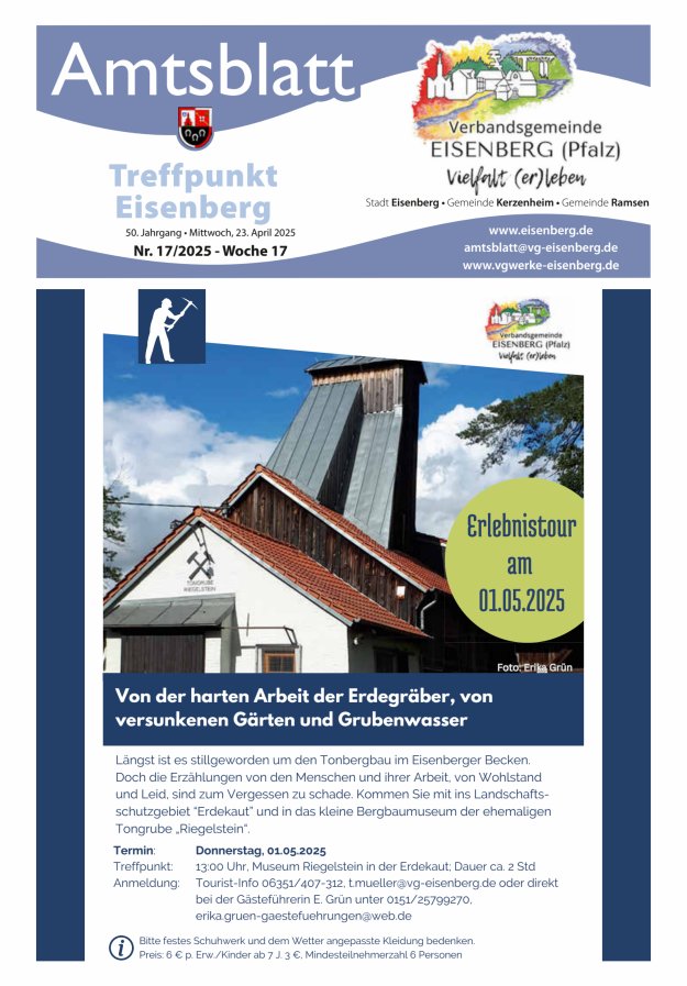 Treffpunkt Eisenberg Titelblatt 17/2025