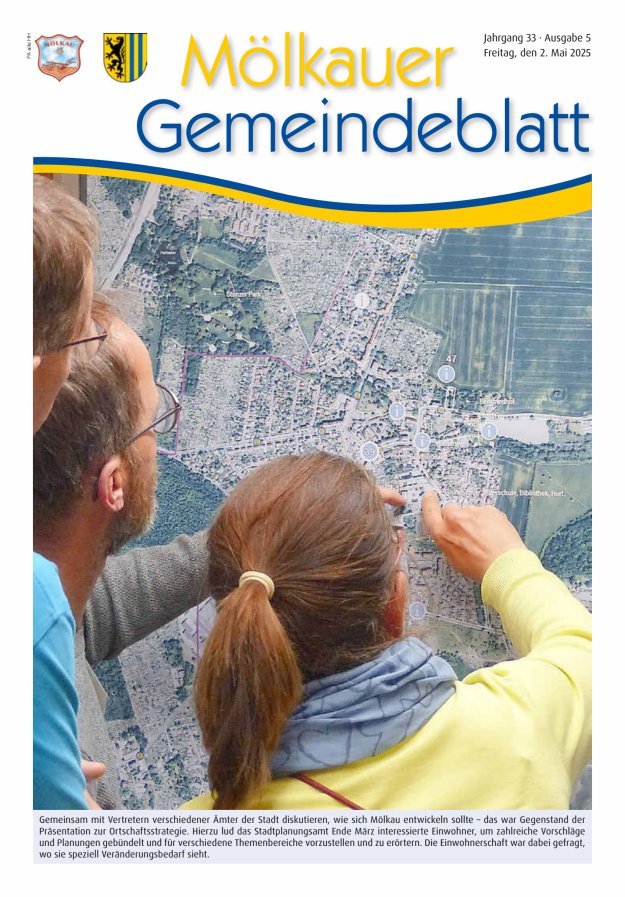Mölkauer Gemeindeblatt Titelblatt 05/2025