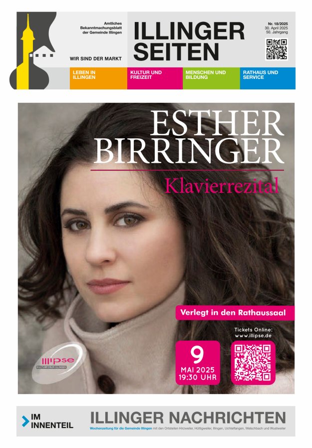 Illinger Seiten Titelblatt 18/2025