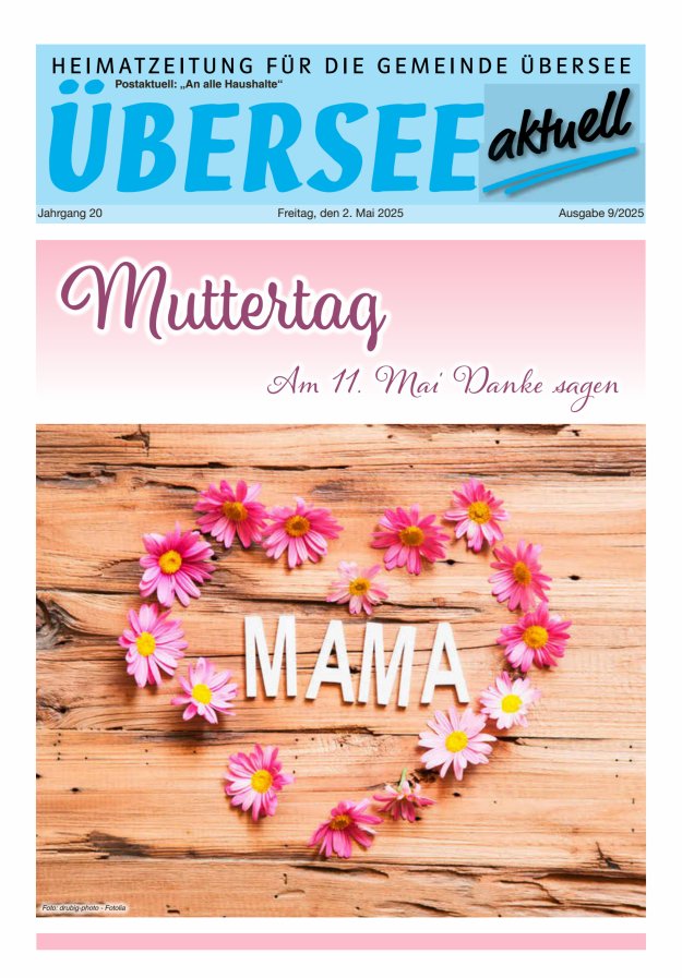 Übersee Aktuell Titelblatt 09/2025