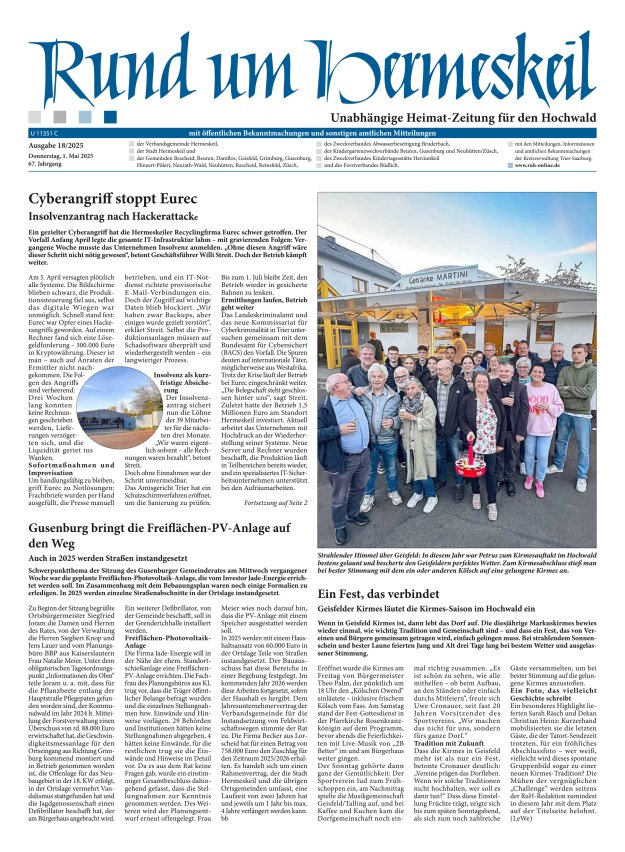 Rund um Hermeskeil LINUS WITTICH Medien