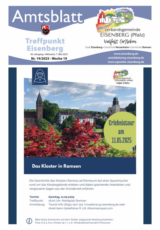 Treffpunkt Eisenberg Titelblatt 19/2025