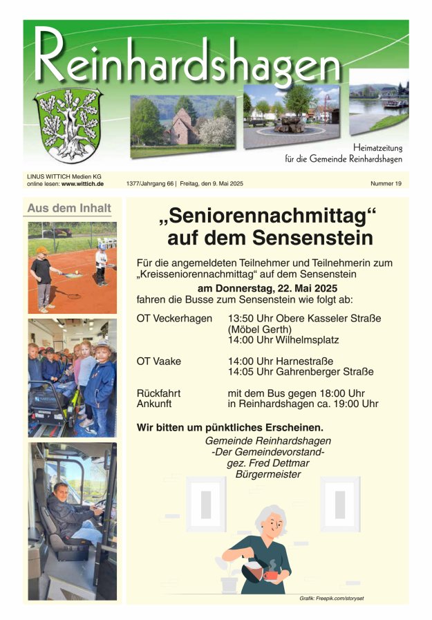 Unser Blättchen Titelblatt 19/2025