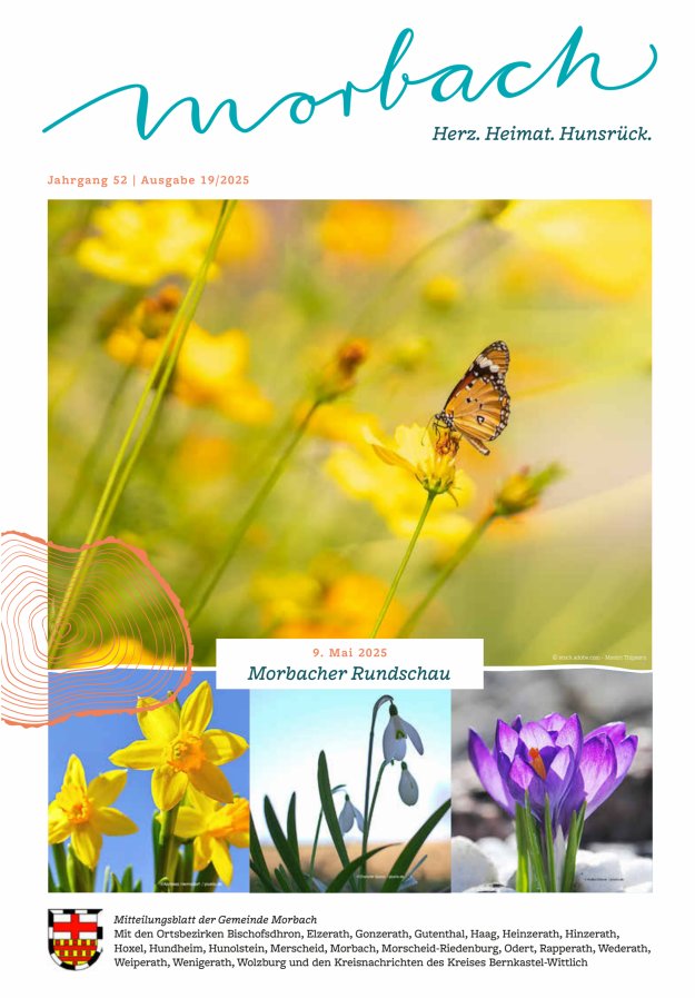 Morbacher Rundschau Titelblatt 19/2025