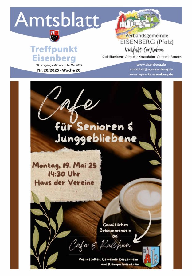 Treffpunkt Eisenberg Titelblatt 20/2025