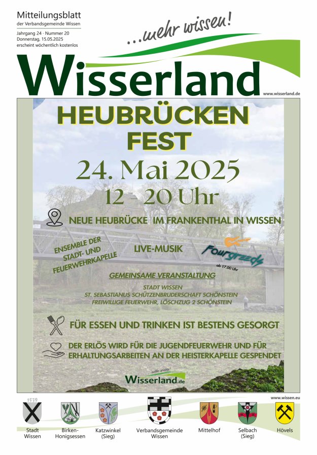 Mitteilungsblatt Wissen - Wisserland...mehr wissen! Titelblatt 20/2025