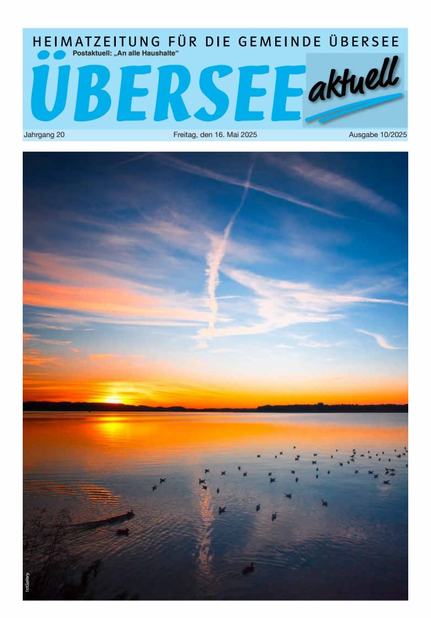 Übersee Aktuell Titelblatt 10/2025