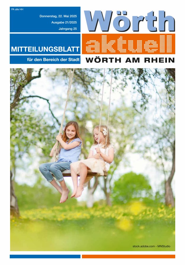 Wörth aktuell Titelblatt 20/2025