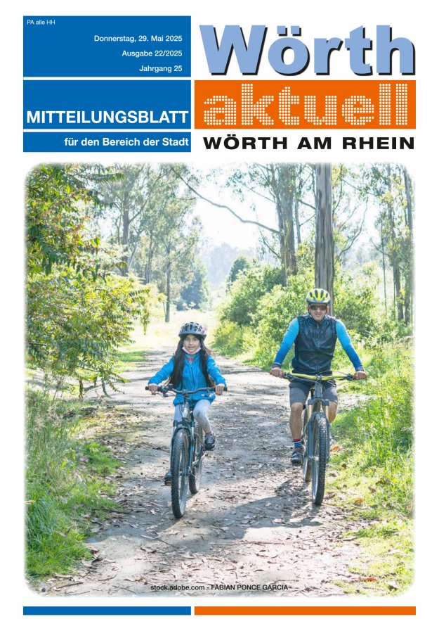 Wörth aktuell Titelblatt 21/2025