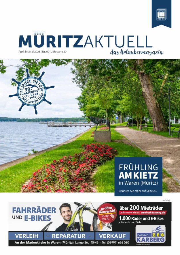 Müritz Aktuell Titelblatt 02/2025