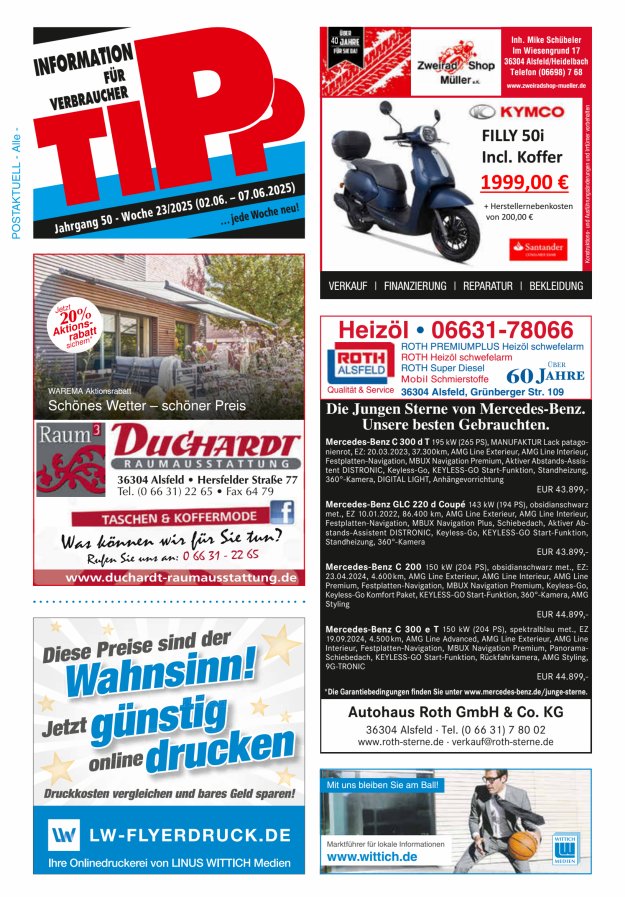 Tipp Vogelsberg Titelblatt 23/2025