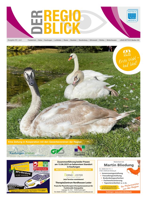 Regioblick Titelblatt 05/2025