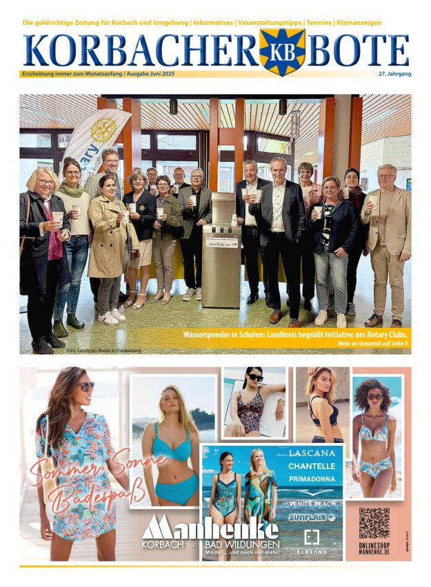 Korbacher Bote Titelblatt 05/2025