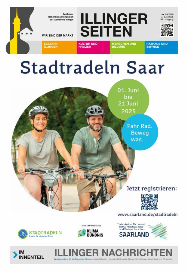 Illinger Seiten Titelblatt 23/2025