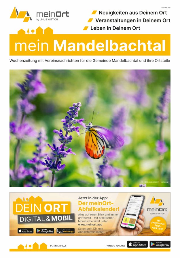mein Mandelbachtal Titelblatt 23/2025