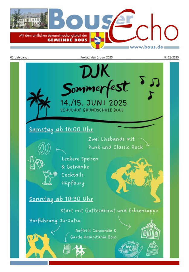 Bouser Echo Titelblatt 23/2025