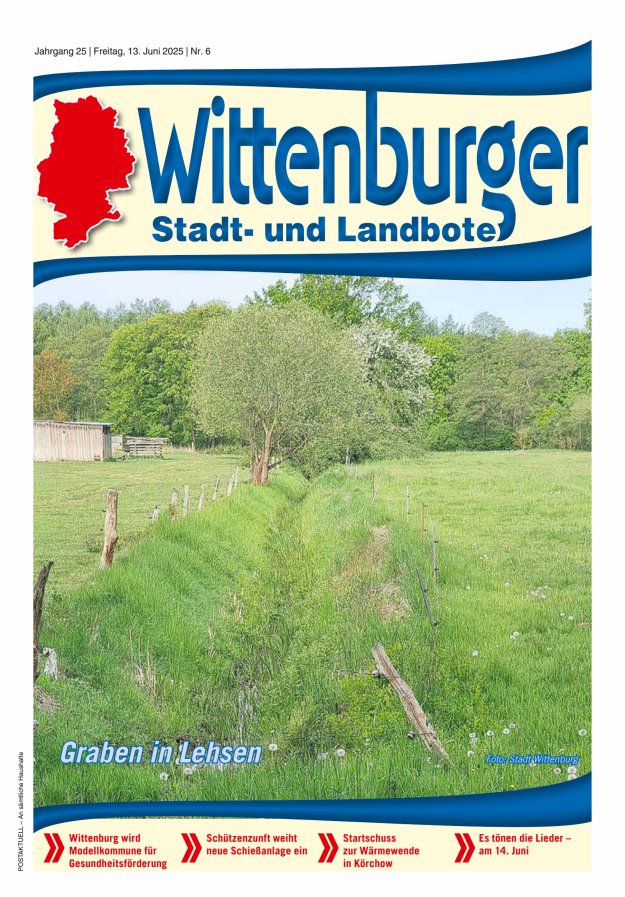 Wittenburger Stadt- und Landbote Titelblatt 06/2025