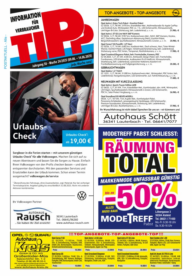 Tipp Vogelsberg Titelblatt 24/2025