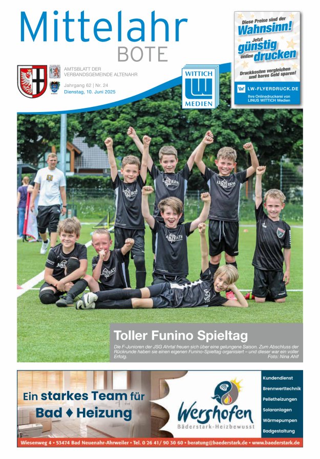 Mittelahr Bote Titelblatt 24/2025