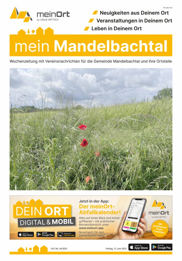 mein Mandelbachtal Titelblatt 24/2025