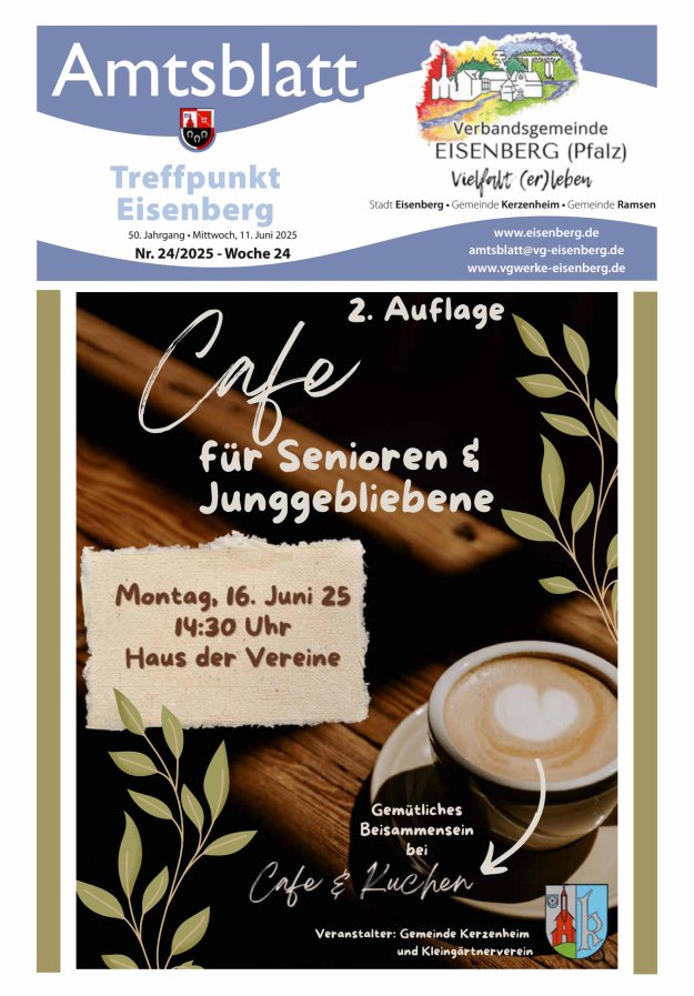 Treffpunkt Eisenberg Titelblatt 24/2025