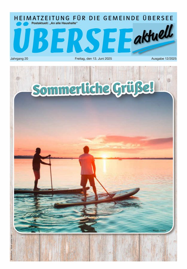 Übersee Aktuell Titelblatt 12/2025