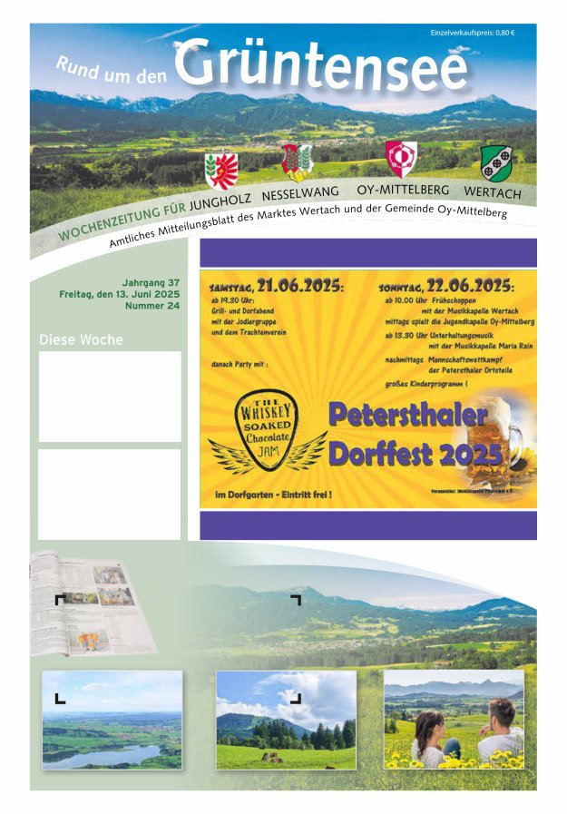 Rund um den Grüntensee Titelblatt 24/2025