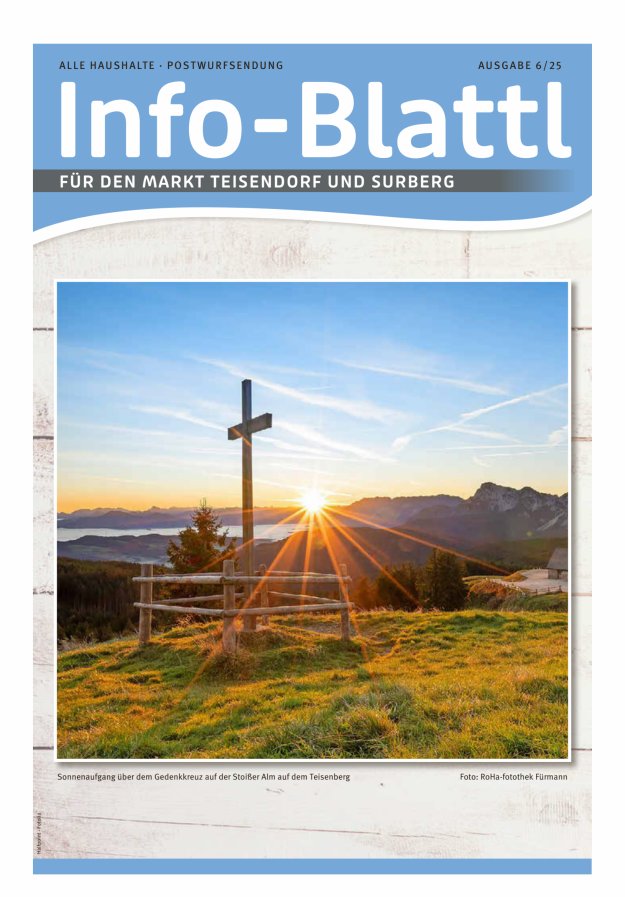 Infoblattl Teisendorf Titelblatt 06/2025