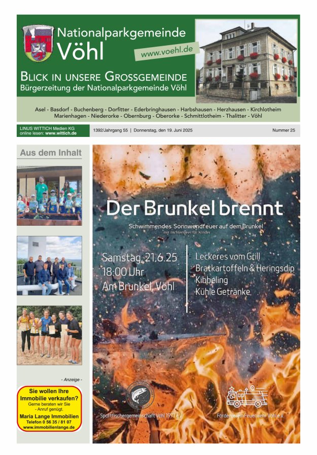 Blick in unsere Grossgemeinde Titelblatt 25/2025