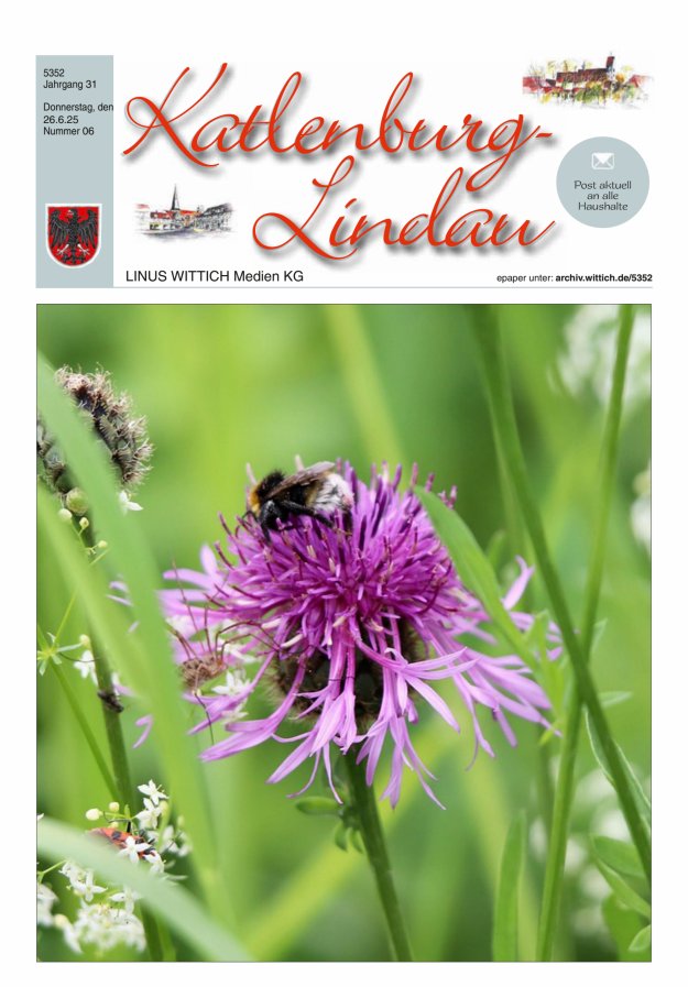 Blickpunkt Katlenburg Lindau Titelblatt 06/2025