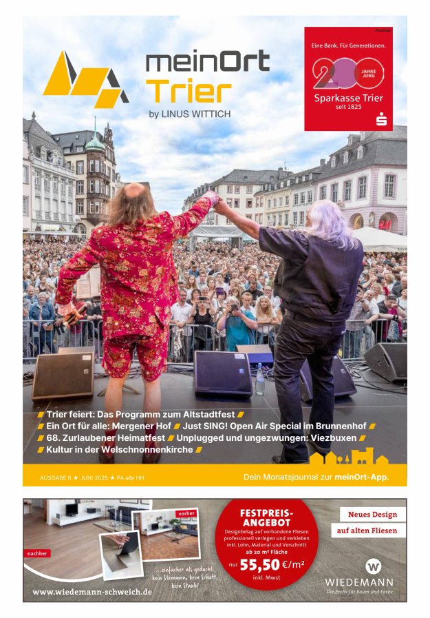 meinOrt Trier Titelblatt 06/2025