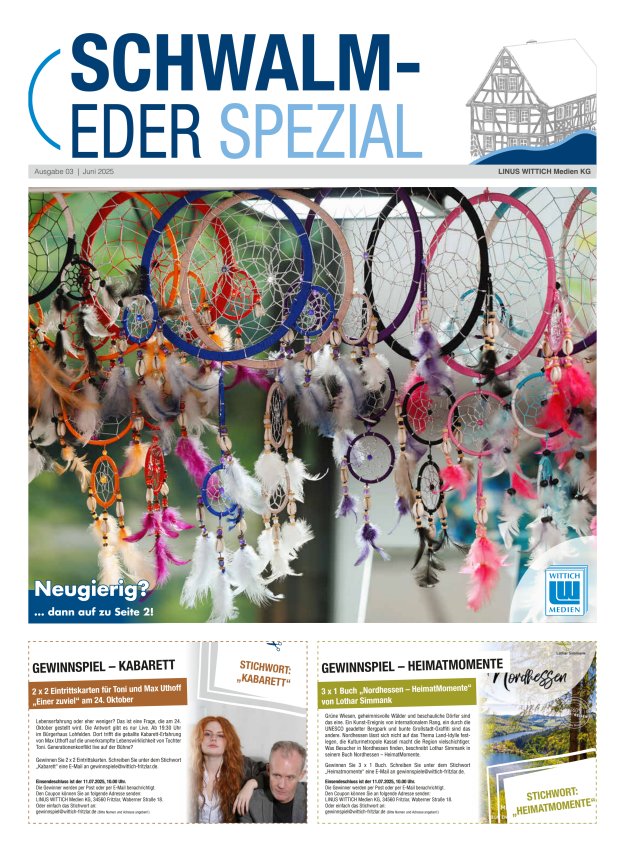 Schwalm-Eder Spezial Titelblatt 03/2025