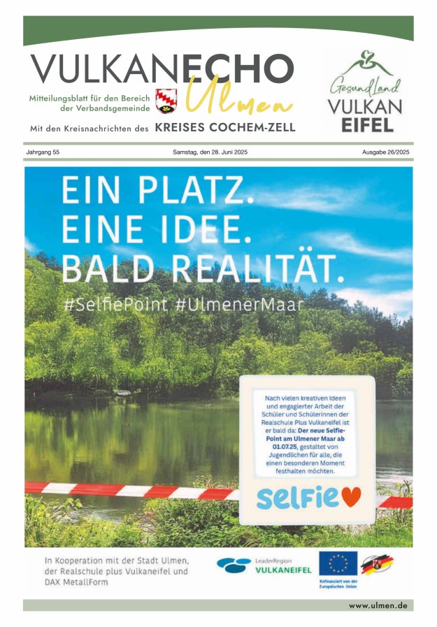 Vulkan Echo VG Ulmen Titelblatt 26/2025