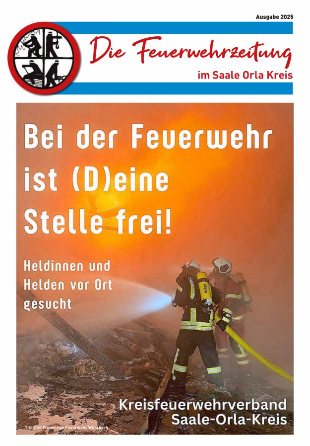 Sonderprodukt Saale-Orla Kreis Titelblatt 01/2025