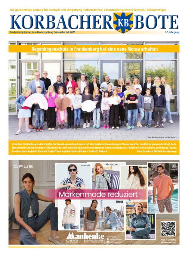 Korbacher Bote Titelblatt 06/2025