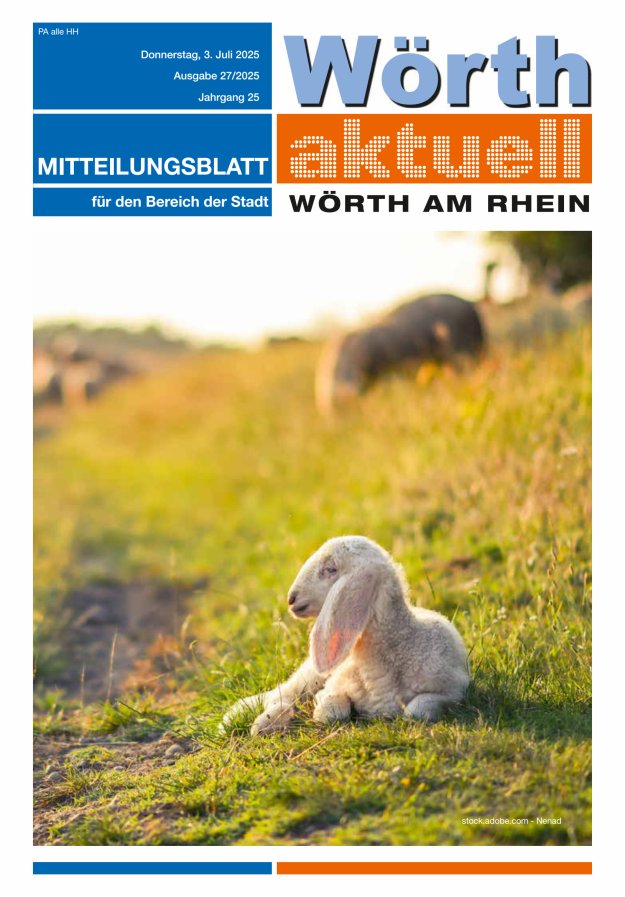 Wörth aktuell Titelblatt 27/2025
