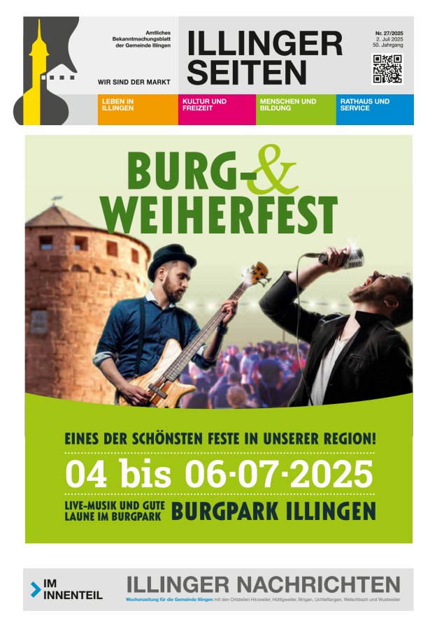 Illinger Seiten Titelblatt 27/2025