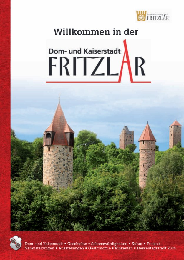 Infobroschüre Fritzlar Titelblatt 01/2025