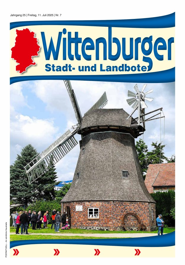 Wittenburger Stadt- und Landbote Titelblatt 07/2025