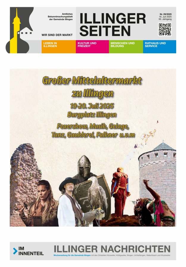 Illinger Seiten Titelblatt 29/2025