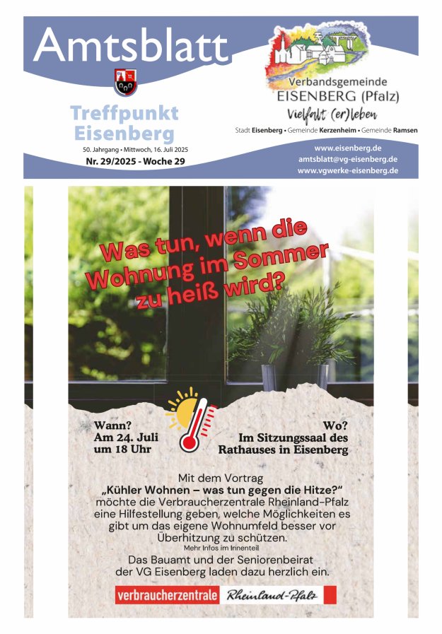 Treffpunkt Eisenberg Titelblatt 29/2025