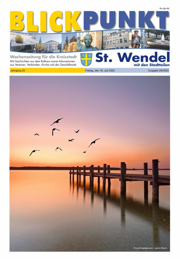Blickpunkt St Wendel Titelblatt 29/2025