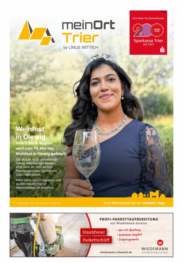 meinOrt Trier Titelblatt 07/2025