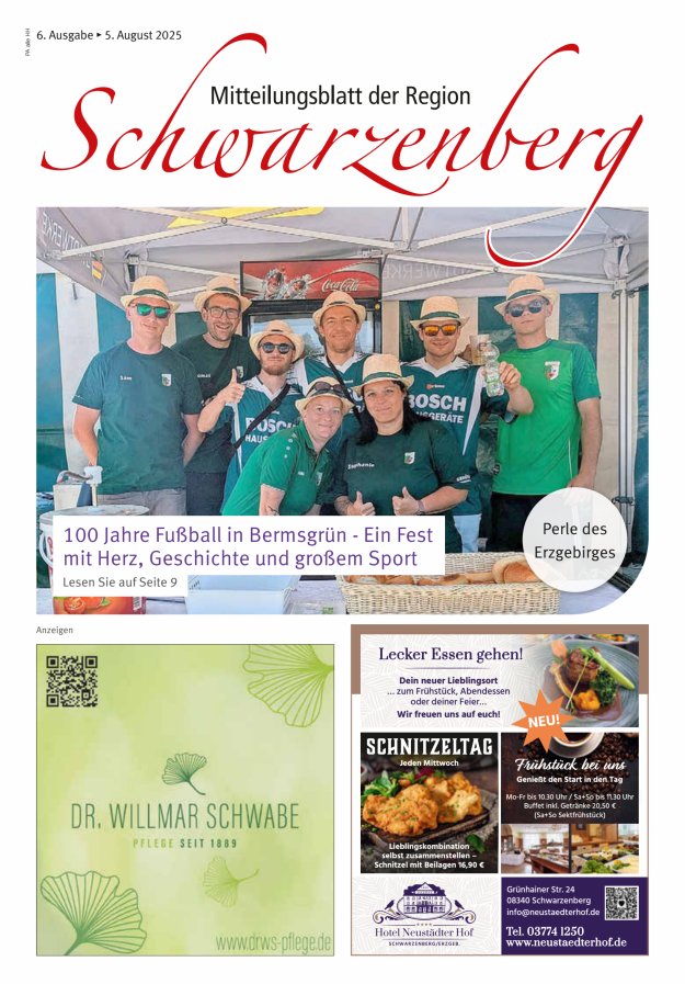MB Schwarzenberg Titelblatt 06/2025