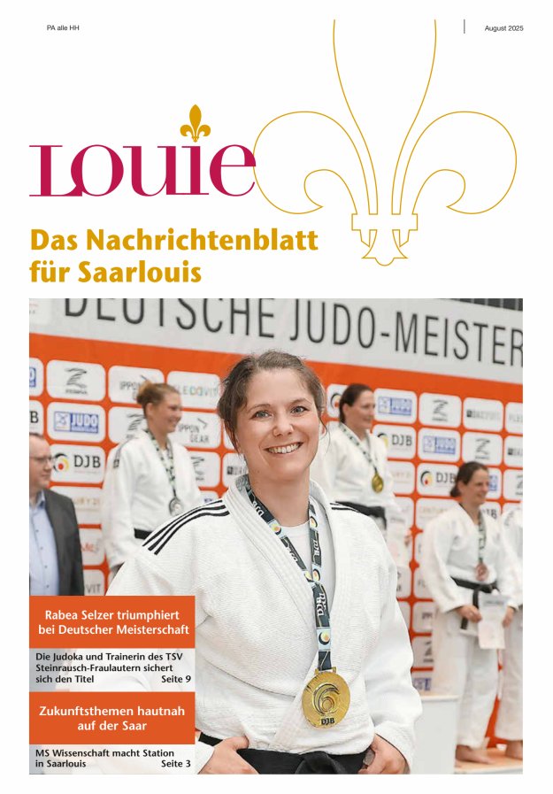 Louie - Nachrichtenblatt für Saarlouis Titelblatt 09/2025