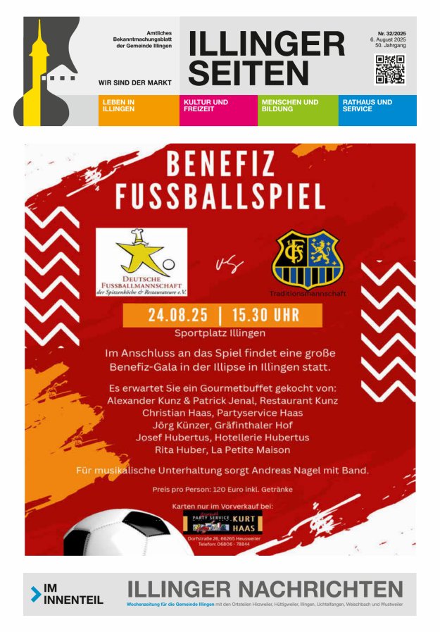 Illinger Seiten Titelblatt 32/2025