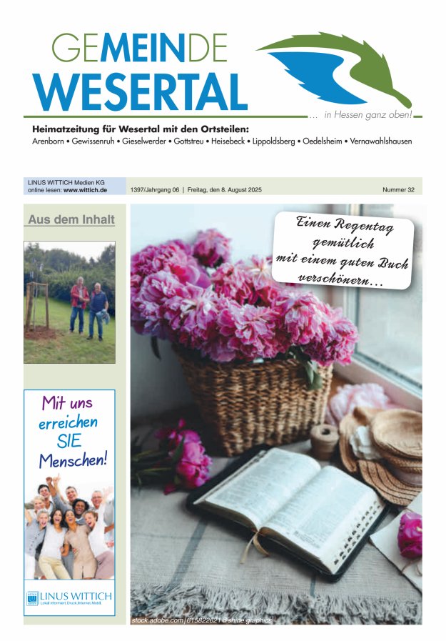 Wesertal Titelblatt 32/2025